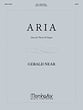 Aria Organ sheet music cover